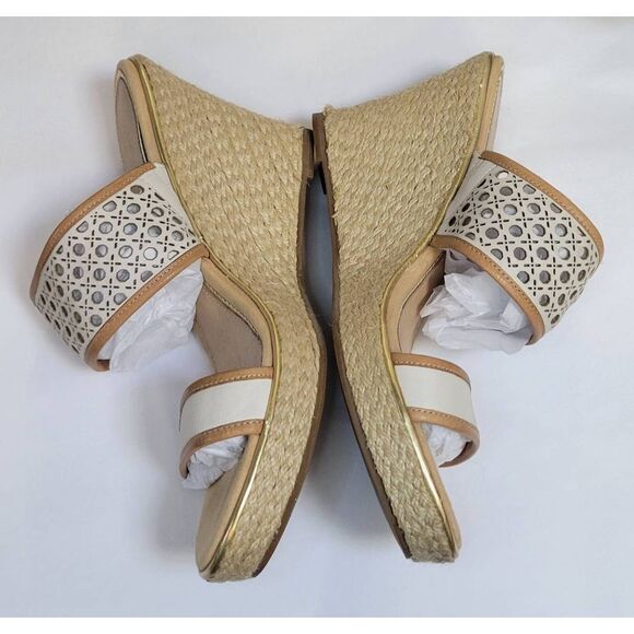 Sperry Top Sider Platform Wedge Slip On Womens Espadrille Cutout Shoes 8 - Picture 4 of 11